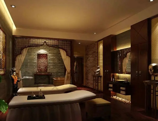 三亚Xinxi养生会馆足疗会馆馆环境展示三